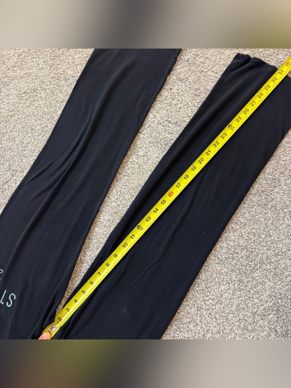 Hollister Navy Blue Women's Size XS Low Rise Flare Logo 28 x 31 Sweatpants - Picture 8 of 12